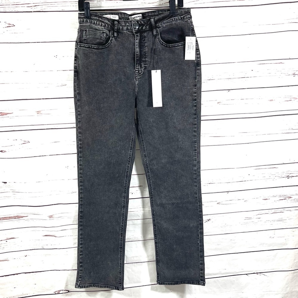 Vigoss Ace Women’s High Rise Straight Jeans Black Size 32